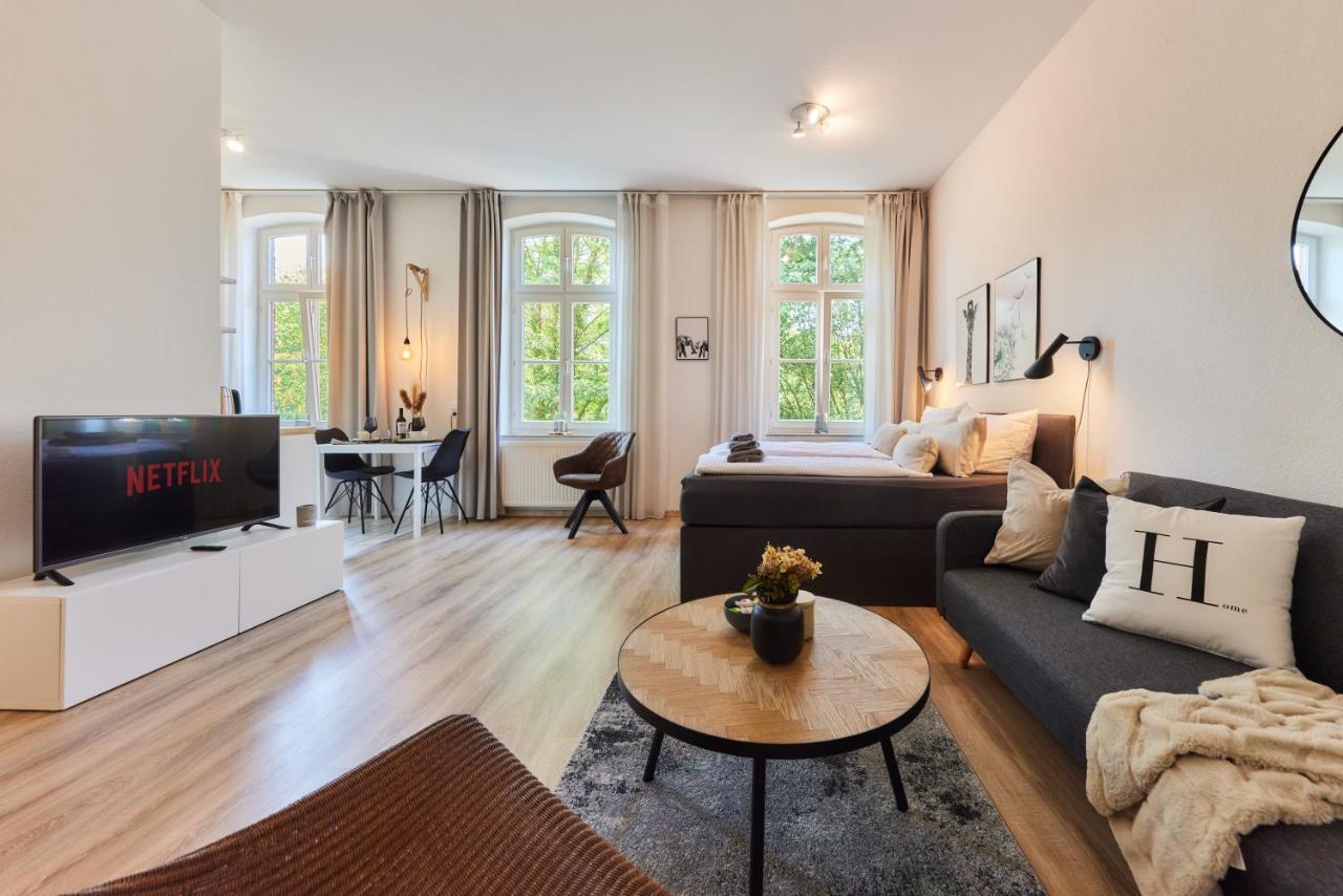 Studio3 Zentral Und Ruhig Mit Parkplatz, 5 Min Z Bali-T Und Gop, Boxspringbett باد اوينهاوسن المظهر الخارجي الصورة