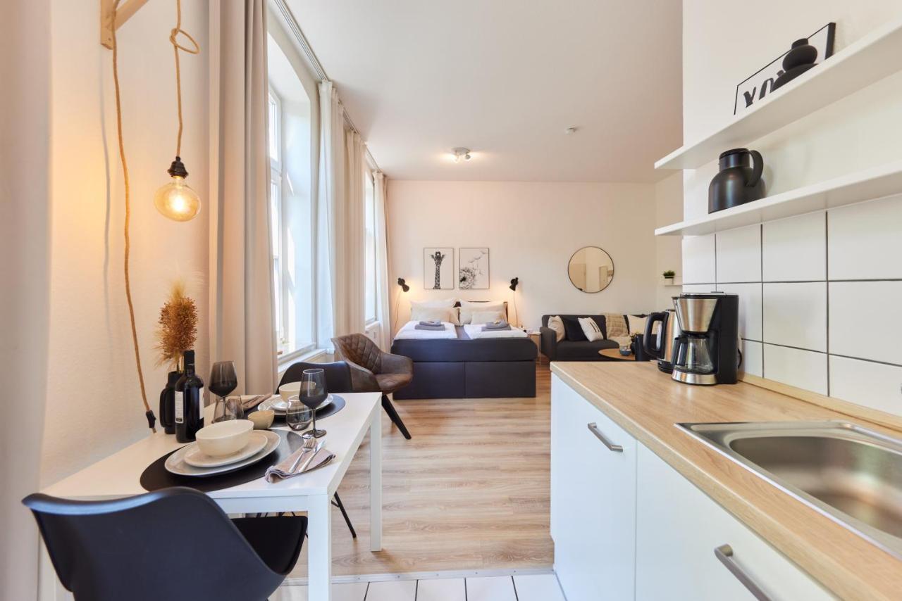 Studio3 Zentral Und Ruhig Mit Parkplatz, 5 Min Z Bali-T Und Gop, Boxspringbett باد اوينهاوسن المظهر الخارجي الصورة