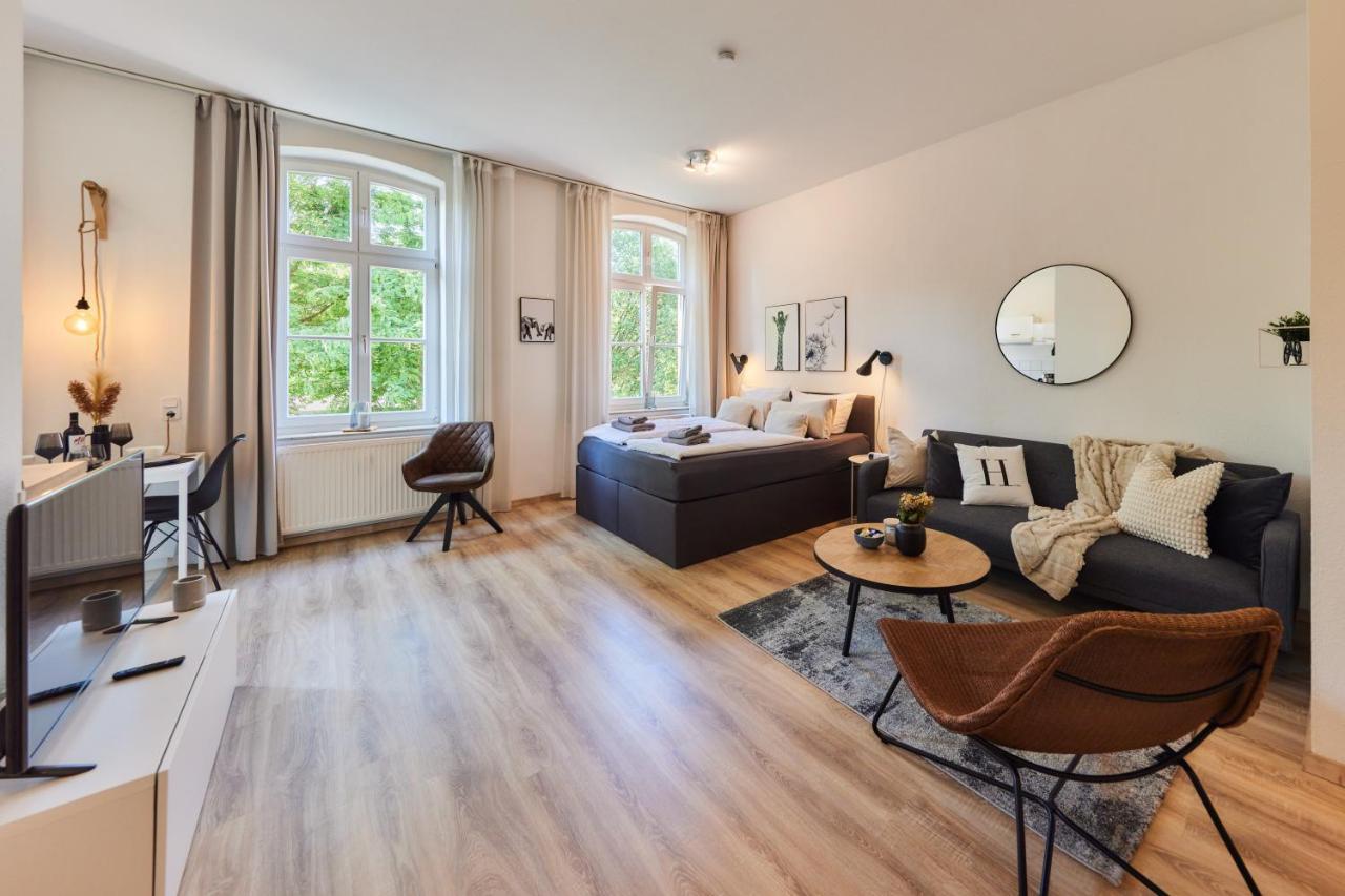 Studio3 Zentral Und Ruhig Mit Parkplatz, 5 Min Z Bali-T Und Gop, Boxspringbett باد اوينهاوسن المظهر الخارجي الصورة